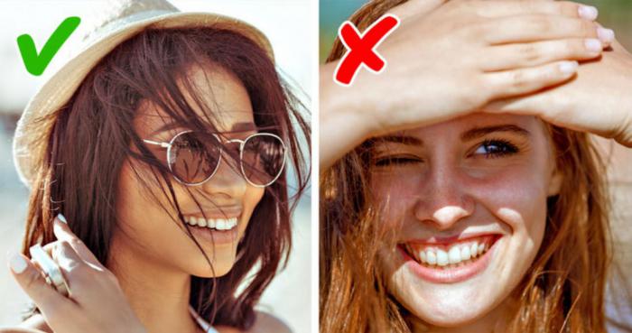 кожа под глазами