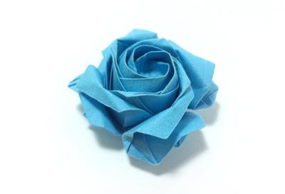 Оригами цветок роза