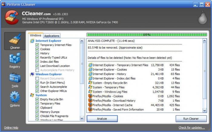 редактор реестра windows xp