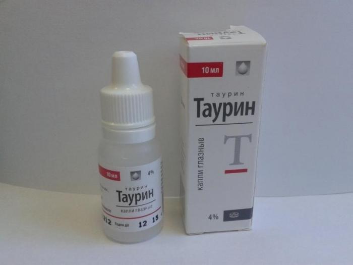 глазные капли таурин