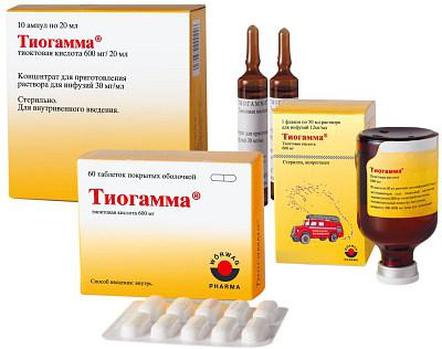 препарат тиогамма