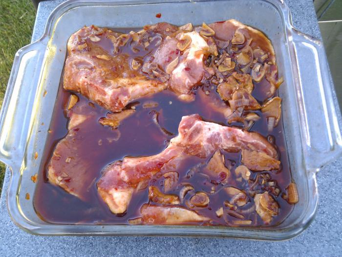 мариновать мясо для шашлыка свинину