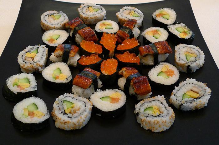 рецепт суши в домашних условиях