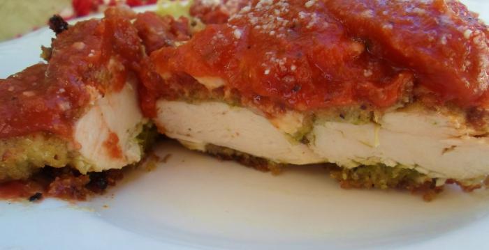 сочная куриная грудка в духовке