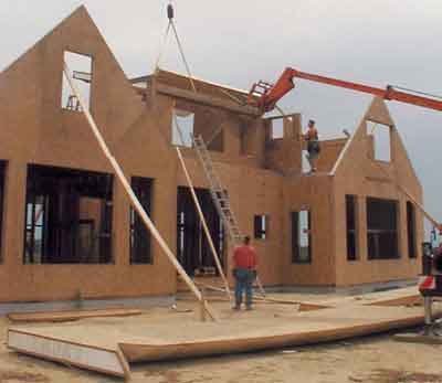 строить дом из сип-панелей