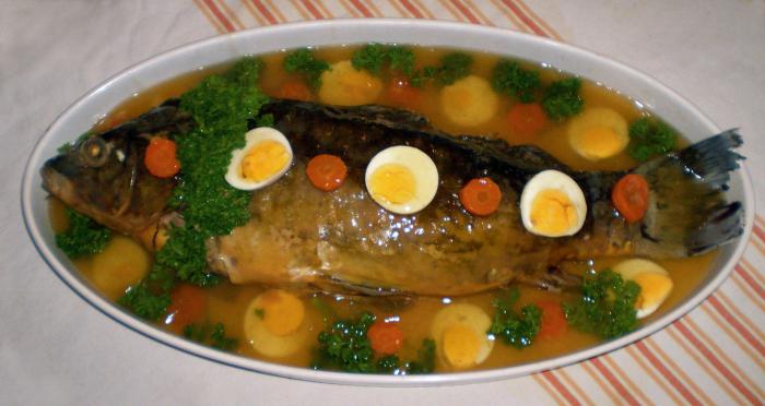 рыба фаршированная запеченная в духовке 