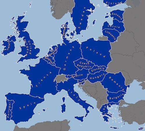 сколько стран входит в евросоюз