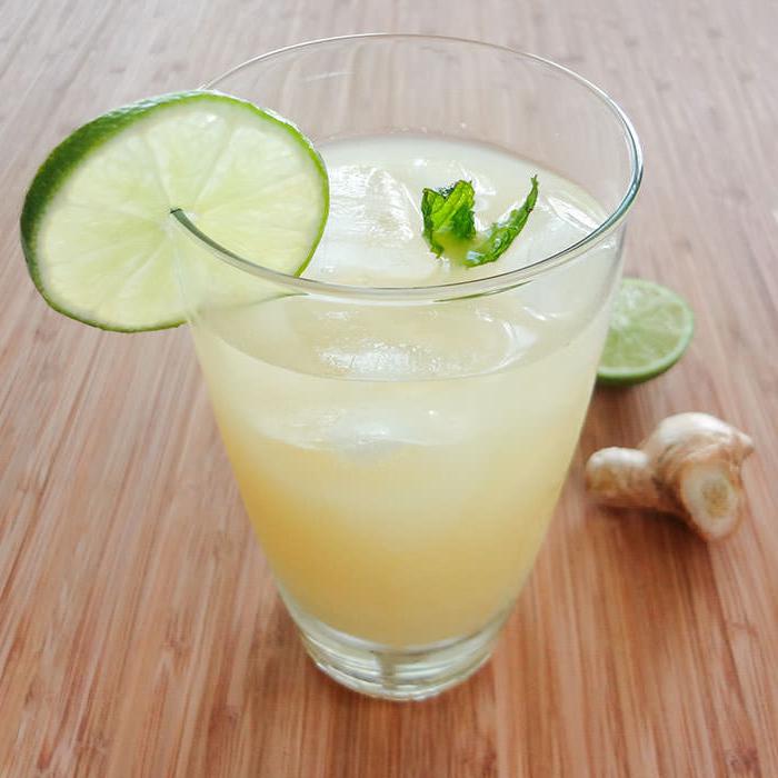 имбирный лимонад рецепт с фото