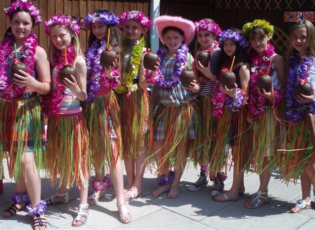 гавайская вечеринка для подростков