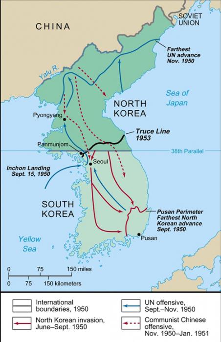 1950 война в корее