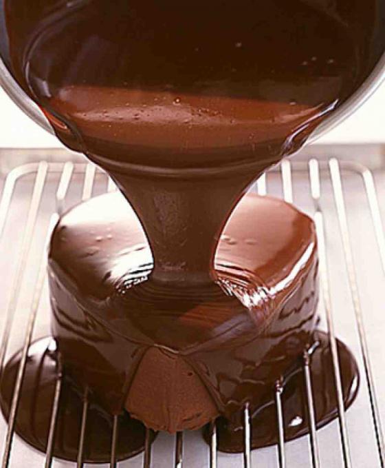 как сварить шоколадную глазурь 