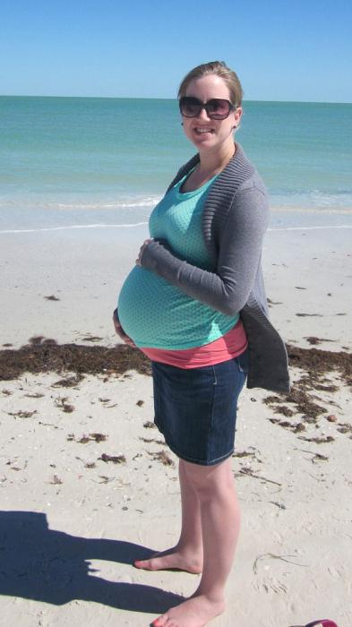 34 неделя беременности вес ребенка 