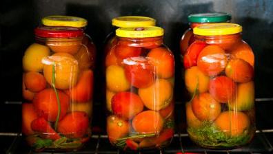 консервированные помидоры рецепт