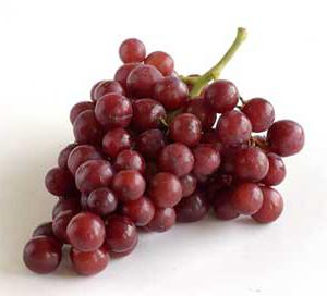 польза и вред винограда красного
