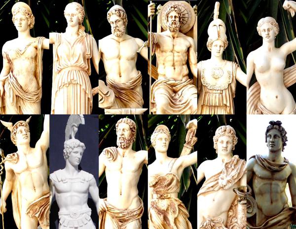 греческие боги список 