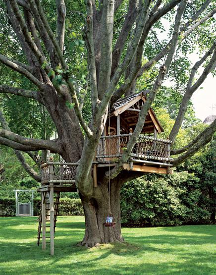 как построить красивый дом на дереве
