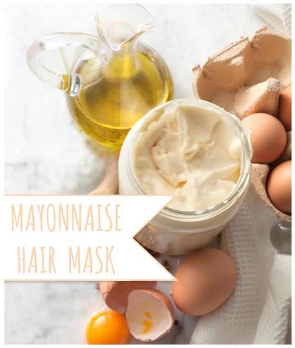 маски для волос из майонеза 