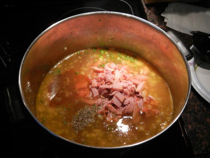 суп гороховый с говядиной как приготовить 