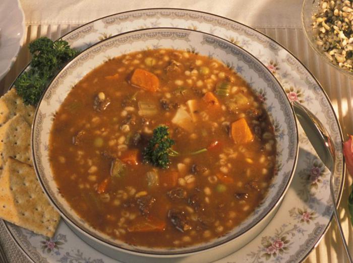 Суп с фасолью консервированной рецепт