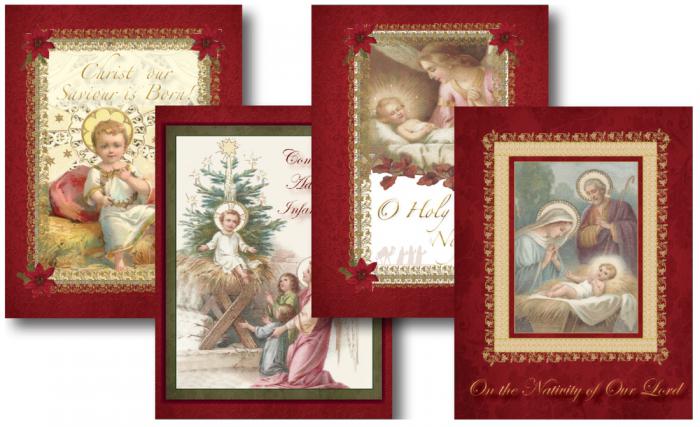 католическое рождество открытки