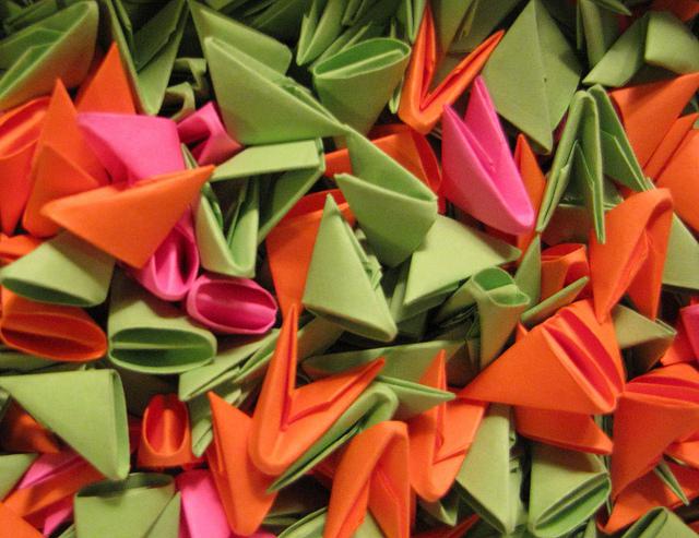 как сделать объемное оригами