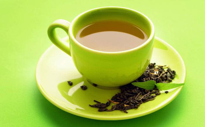 зеленый чай калорийность