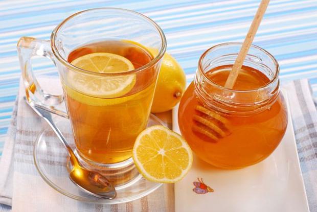 чай с медом калорийность
