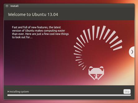 установка ubuntu с флешки