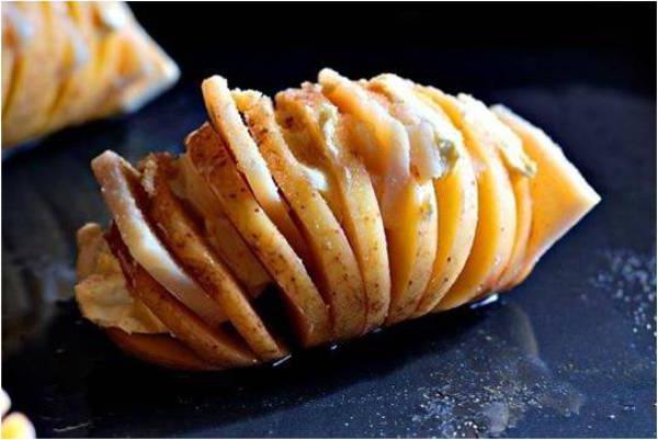 картофель гармошкой запеченный в духовке 