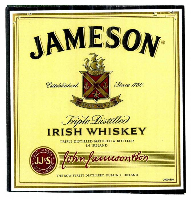  jameson виски 1л