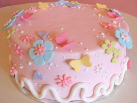 Как красиво украсить торт