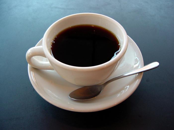 черный кофе