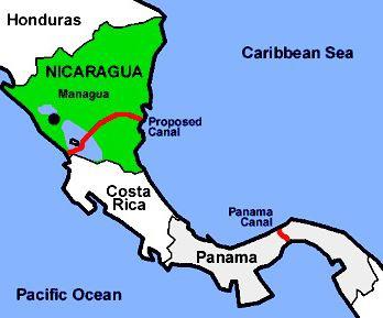 Панамский канал Никарагуа