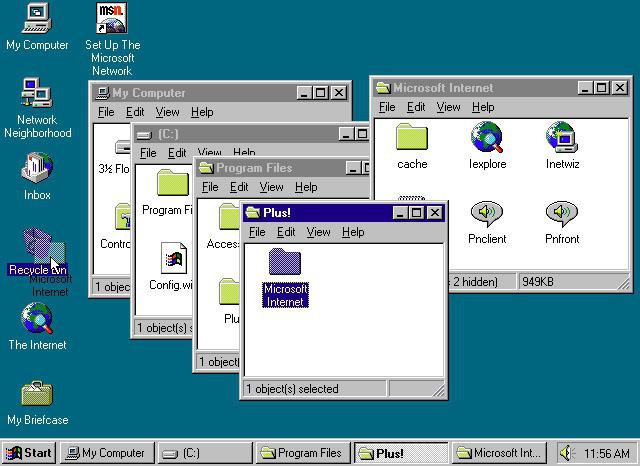 графический интерфейс операционных систем