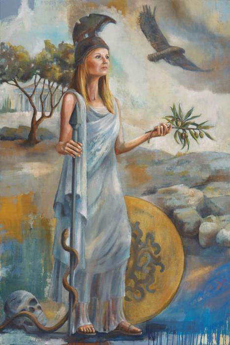 древнегреческая богиня афина