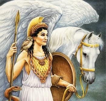 богиня греции афина