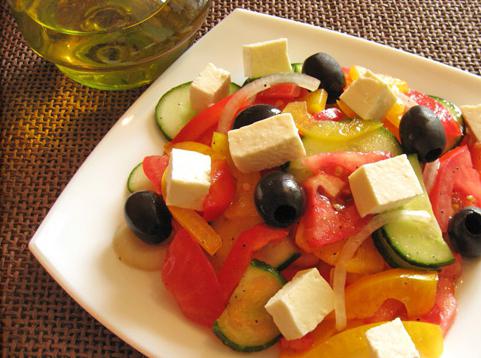 Самый вкусный рецепт греческого салата