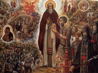 Икона Сергия Радонежского молитва