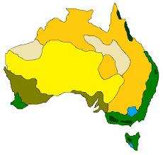 природные зоны Австралии 7 класс