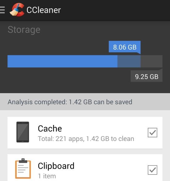 как пользоваться ccleaner для андроид 