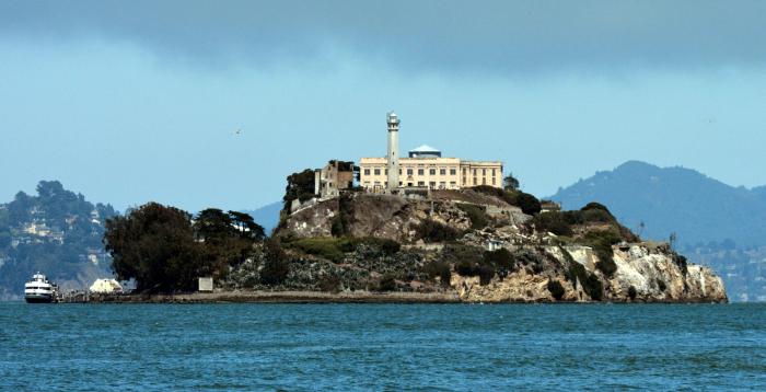 тюрьма Алькатрас остров в заливе Сан Франциско
