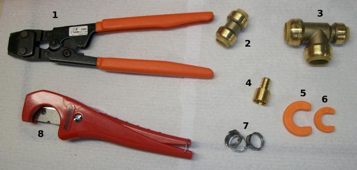 инструмент для монтажа металлопластиковых труб