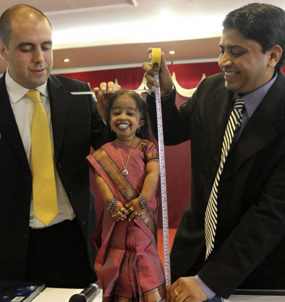 рекорд гиннеса самая маленькая женщина в мире