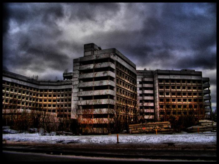 ховринская заброшенная больница 