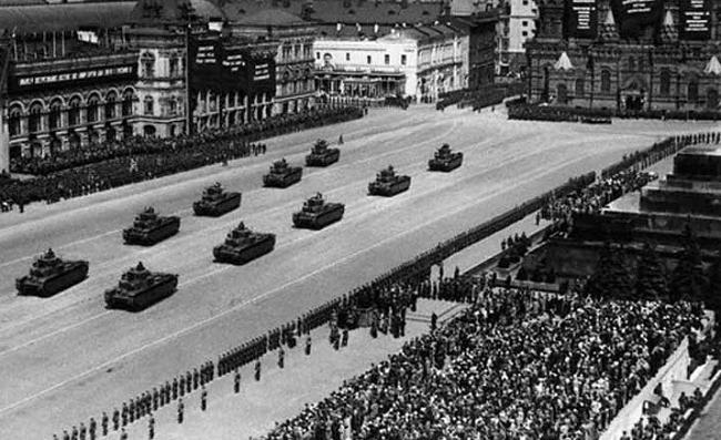Парад Победы в Москве 1945