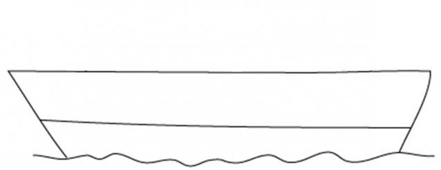 как нарисовать корабль карандашом поэтапно