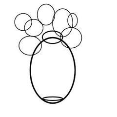 как нарисовать вазу карандашом