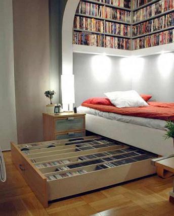 Дизайн очень маленькой спальни