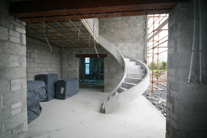 бетонная лестница своими руками