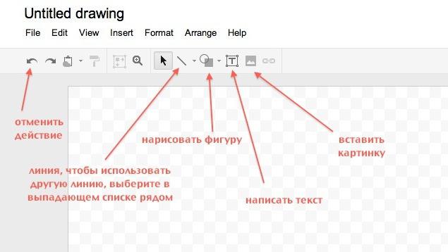 как рисовать в гугле 